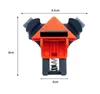 90 개도 직각 클램프 고정 클립 액자 코너 클램프 목공 손 도구 가구 수복 사진 강화