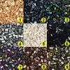 10000pcs 2mm silverrörsfrön pärlor glaspärlor charms spacer pärlor för smycken DIY gör armband halsband smycken tillbehör grossist