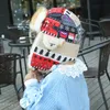 طفل الاطفال فتاة قبعة الأذن ملون غطاء رفرف دافئ الأذن الشتاء الروسي السيدات القبعة حماية الفرقة قبعة LJJK1777