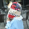 Peuter kinderen meisje hoed kleurrijke oor flap cap warme winter russische hoed dames oor bescherming trooper hoed ljjk1777