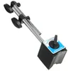 Freeshipping Magnetic Base Holder With Double Adjustable Pole For Dial Indicator Test Gauge