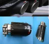 1 x AkraPovic 63mm-89mm Carbon-Auspuffrohr Universal-Schalldämpfer Endspitze für Auto