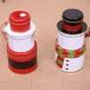 New Christmas Gift Bags Decorations Three-tier Tinplate Candy Jar Gift Holders Biscuit Box Children Creative Wrapping Supplies