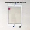 Ipad Mini 5 5年2124 A2126 A2133のためのデジタイザの取り替えが付いている30個のタッチスクリーンのガラスパネル