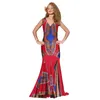 2019 vestidos africanos para as mulheres novo Design dashiki mulheres vestido longo e reto dashiki plus size evening party dress 6xl 7xl WY1409