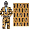 Ankara Afrikaanse Polyester Wax Prints Stof Binta Real Wax Hoge kwaliteit 6 yards / partij Afrikaanse stof voor feestjurk pak