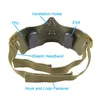 Outdoor Tactical Skull Mask Protection Gear Airsoft Shooting Sports Equipment Skeleton Lower Half Face NO03-107