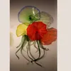 Italian Design Blown Glass Plates Factory price Hand blown glass wall art Blown Glass Decorative Wall Lamps