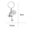 I LOVE YOU TOT DE MOON BACK HANGER SLEUTEL RINGEN MOON FITNESS BARBELL SLEUTEL SLECHTER Sieraden Geschenken Mode Accessoires