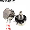 WX110 010 WX010 1W 47R Potentiometer einstellbare Widerstände