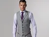 Niestandardowe przystojne ślubne pana młodego Tuxedos Kretena kamizelki Pants Men Suits Custom Made Formal Suit for Men Wedding Men's Su285e