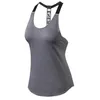 Prezzo economico Sport Corsa Yoga Atletica Donna Sexy Open Back Yoga Top Abbigliamento da allenamento Canotta con retro scollato Canotta 7 colori