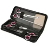 Kit Professional Dog Pet Grooming Scissors Set StraightCurvedThinning Shears