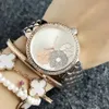 Mode Flower Design Brand Watches Women Girl Metal Steel Band Quartz Armbandsur M70