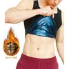New Gym Fitness Slimming Corpo quente suor Shaper Suit cintura Trimmer Sauna Vest cintura instrutor Corset de alças Tummy Controle sweatwear