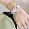 NEW 27mm Limelight Rose gold case G0A39190 Women's quartz watch diamond bezel white dial High quality sapphire ladies watch White strap