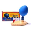 Piscina de juguete de bote de madera con motor con globo Juguetes para niños, juguetes divertidos para niños, juguetes para el baño para bebés y juguetes para la educación