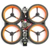 Diatone MXC TAYCAN 4S Versione 158mm 3 pollici CineWhoop FPV Racing Drone F4 25A 400mW VTX Runcam Nano2 Cam BNF - Ricevitore Frsky R-XSR