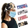 Headbands com Botões Banda de Cabelo para Holding Máscara Turbante Headwraps para enfermeiras, Médicos Healthcare Trabalhadores Mulheres Meninas JK2006XB