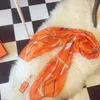 Spring silk scarf 2020 Hot women Letter shawl scarf fashion long neck ring Christmas gift wholesale 180x90cm ER02