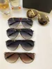 luxe- Cool surdimensionné pilote Polit lunettes de soleil lunettes or gris unisexe Designer lunettes de soleil nouveau avec boîte