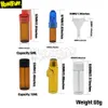 HORNET 1 set 4 Snuff Bullets Snuff Bottle con cucchiaio all'interno Micro imbuto Snuff Snorter Dispenser Bullet Smoke Water Pipes Accessori