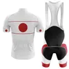 2022 Japonya Bisiklet Jersey Set Summer Mountain Bike Giyim Pro Bisiklet Jersey Sportswear Suit Maillot Ropa Ciclismo329b