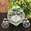 Fer romantique citrouille chariot mariage boîte à bonbons faveur de mariage cadeaux bébé douche mariage décoration GCB14384