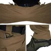 남자 바지 전술 전투 야외 작업화물 캐주얼 Cutton Workwear Trousers1