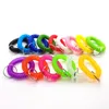 Keechain Colorful Spring Spiral Wors Coil Key Chain Hold Band Ring Brelok Chaveiro Sleutelhanger Llaveros Para Mujer1154453