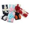 Boîte-cadeau en gros boîtes d'emballage créatives boîte en carton finie boîte-cadeau de bijoux avec paquet de boutiques d'arc