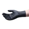 Одноразовые перчатки, черные нескользящие резиновые защитные нитриловые перчатки для универсальных работ в саду, для уборки дома, противоскользящие, противокислотные7907413