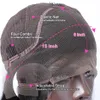 Transparent mänskligt hår Wigswhole HD Full Swiss Lace Human018397168