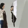 3D Feather Mirror Wall Sticker Room Decal Mural Art Home Decoratie DIY 7318CM7868179