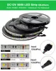 Tira de LED 5050 RGB / RGBW / RGBWW 5M 300LEDs RGB Luz LED flexible cambiable de color + Control remoto + Adaptador de corriente de 12V 3A