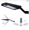 Solar Lamp 3 Modes 2 Angles Rotable 1000Lm 66Led Outdoor Wireless Ip65 Waterproof Solar Light For Garden Wall Yard