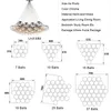 현대 크롬 유리 공 LED 펜던트 샹들리에 조명 살아있는 연구실 홈 데코 G4 교수형 샹들리에 램프 고정물