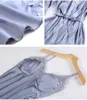 Marka 5pcs kobiety seksowna bielizna jedwabna satynowa piżama zestaw koronkowy piżama zestaw snu jesienne zima dom do noszenia nocne 8717088