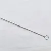 200MM Nylon Rotate Stainless Steel Straw Brush Cleaner