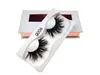 22-25 mm wimpers handgemaakte 3D nertsen eyelashes 100% echte nertsen haar wimpers natuurlijke dikke pluizige valse wimper extensies schoonheid make-up nep wimpers