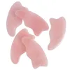 Jade Guasha Board Pink Natural Massage Stone Raschietto Gua Sha cinese per strumenti per la terapia della pressione di agopuntura del corpo della schiena del collo del viso