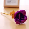 24K Gold Foil Plated Rose Gold Rose Wedding Decoration Golden Rose Decor Flower Flores Artificiales Para Decoracion 4010550