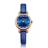 Julius 2020 Autumn New Arrival Women Watches Blue Small Dial Ladies Slim Dress Clock Japan Quartz Movt Montre Femme JA-1086