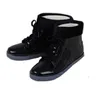 Hot Sale-h Shoes Woman Rain Woman Water Rubber Ankle Boots Cross-tied Botas