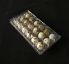 18 Holes 198*36*103cm Quail Eggs Container Plastic Clear Egg Packing Storage Boxes Wholesale Free Shipping SN1199