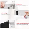 Bärbar elektrisk symaskin Rosa Mini Handhållen Användbar ABS Symaskin Små enstaka nål Hem Skrivbord Automatisk 1