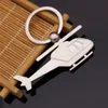 Творческие Ключевые цепочки Самолет металла Брелки моды кулон сумка Висячие Индивидуальный брелок для любителей подарков