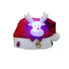 Weihnachtsdekorationen, 2 Stück, LED-Mütze für Erwachsene, Weihnachtsmann, Rentier, Schneemann, Weihnachtsgeschenke, Mütze für die Weihnachtsfeier oder Ihr eigenes Zuhause während #2n261