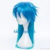 Dramatische Murder Long Blue Mix Cosplay Kostuum Pruiken Anime Haar Seragaki Aoba