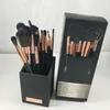 2022 NEW Brand Makeup Brush Signature Rose Gold 13pcs/set Brush Set For Face Eye Lip Powder Foundation Eyeshadow Cosmetics with holder